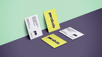 望遠鏡中的字母宇宙 Parabole游戲公司的VI與網站形象策劃